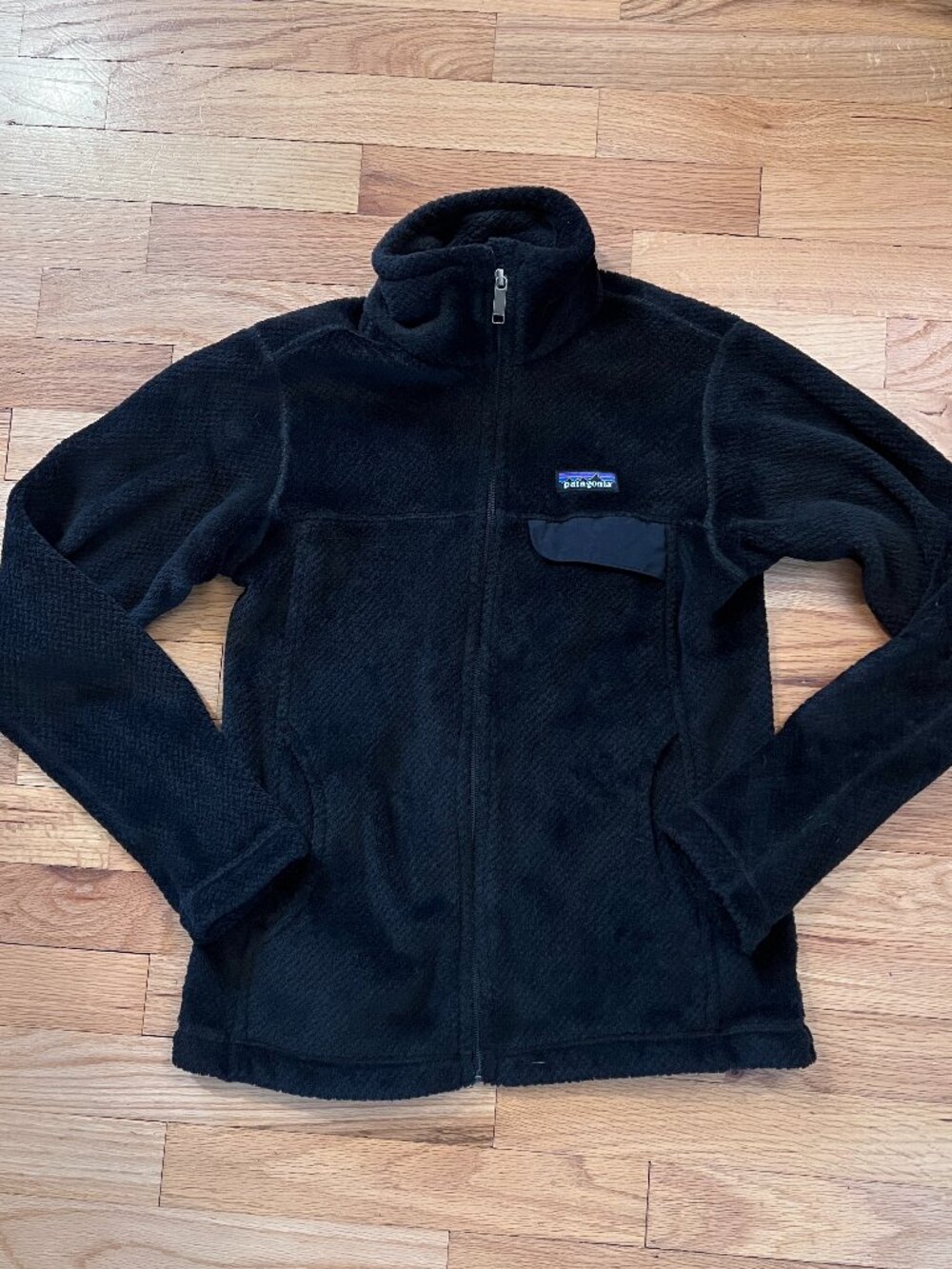 Patagonia Women's Black Full-Zip Re-Tool Jacket Size Small